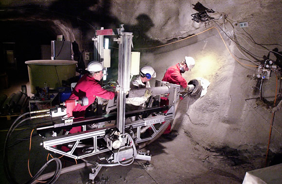 In-situ rock Stress measurements in the rock laboratory Mont Terri (Switzerland) using the BGR overcoring method.