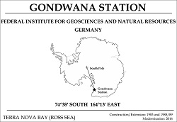 Entrance sign of Gondwana Station
