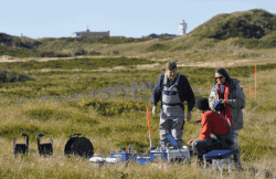Applying the surface nuclear magnetic resonance (SNMR) method on the North Sea Island Langeoog