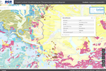 Die Kartenanwendung mit der neuen digitalen geologischen Karte von Süddeutschland auf Grundlage einer übergeordneten lithostratigraphischen Generallegende mit einheitlichen Begriffszuordnungen.