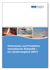 Titelblatt der Studie "Vorkommen und Produktion mineralischer Rohstoffe - ein Ländervergleich (2017)"