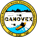 Sticker GANOVEX I German Antarctic North Victorialand Expedition