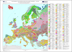 Soil Regions Map of the European Union and Adjacent Countries 1 : 5 000 000 (Version 2.0)