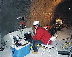 Seismic measurements characterise excavation damaged zones in clay rock (Mont Terri Rock Laboratory, Switzerland). 