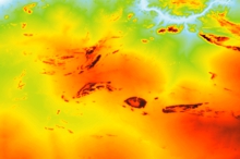 Digital elevation model of region Aggeneys