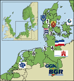 BurVal project areas